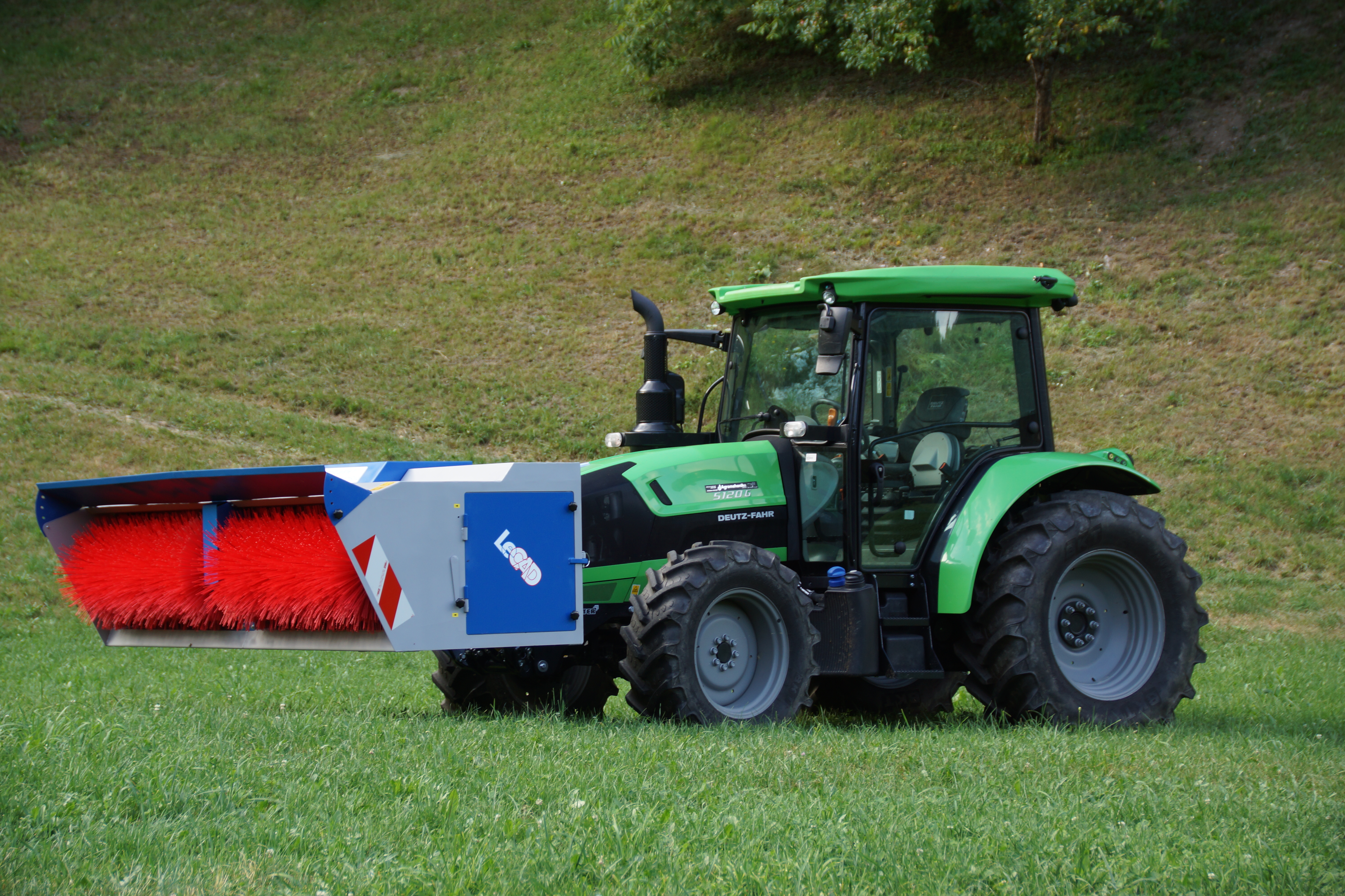 Custom developed seeds collecting machine
