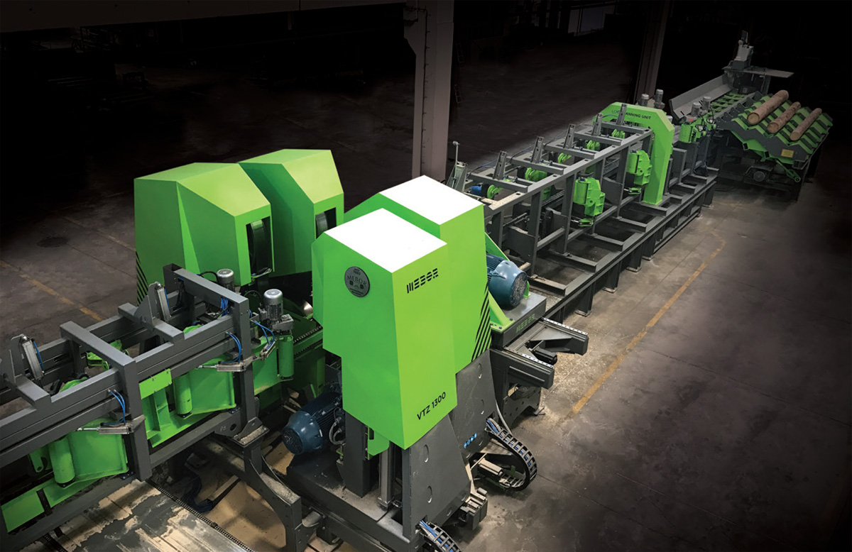 Automated saw line